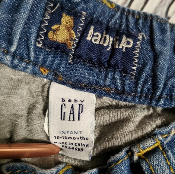 BABYGAP Pants Jeans Baby Size 12-18 Months - 2 Pairs Set - Picture 10 of 14